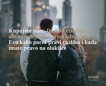 Kupujete stan: Da li se više isplati novogradnja ili starogradnja? Evo kako porez pravi razliku i kada imate pravo na olakšice